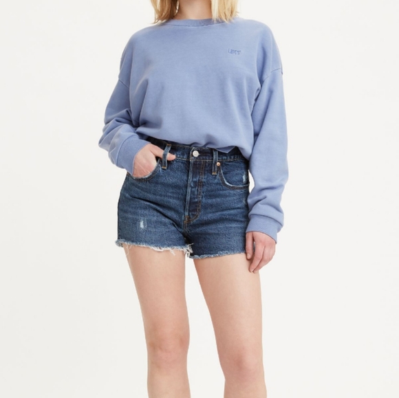 Levi's®501® Original Fit High Rise Women's Shorts - Picture 8 of 8